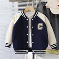 Kids Boys' Long-Sleeved Contrast Color Winter Jackets