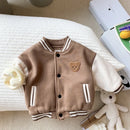 Kids Full Sleeves Bear Cartoon Design Winter Jacket childrensterritory