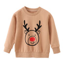 Cartoon Animal Print Long Sleeve Kids Boys Sweatshirts childrensterritory