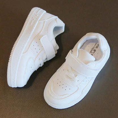 Kids Boys/Girls Soft Soled White Sports Shoes childrensterritory