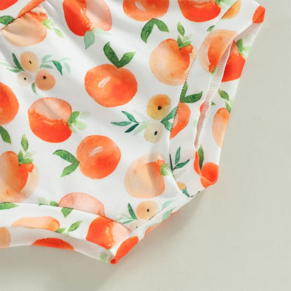 Infant Girl Printed Top and Shorts Summer Clothes childrensterritory
