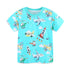 Kids Boys Cartoon Rockets Design Summer T Shirt childrensterritory