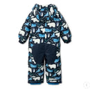-30 One-piece Waterproof Toddler Ski Suit with Wool Clip childrensterritory
