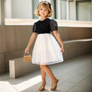 Casual Style Kids Girls Patchwork Princess Dress childrensterritory