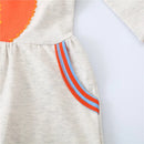 Kids Girls Cartoon Animal Design Princess Dress for Autumn childrensterritory