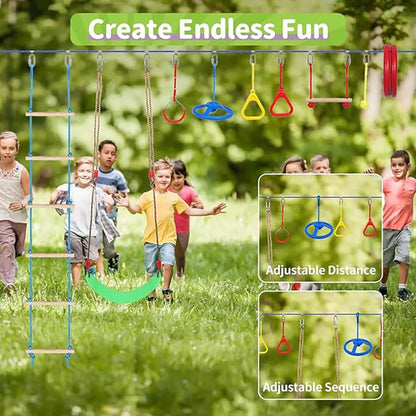 Warrior Obstacle Durable Swings For Kids childrensterritory