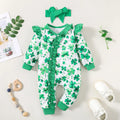 Baby Kids Cartoon Print Winter Bodysuit childrensterritory