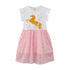 Short Sleeves Girls Cute princess Dresses childrensterritory