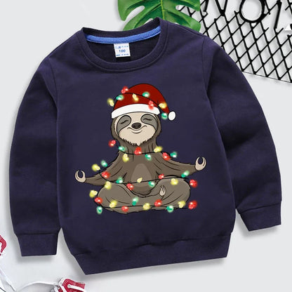Cartoon Animal Print Children&