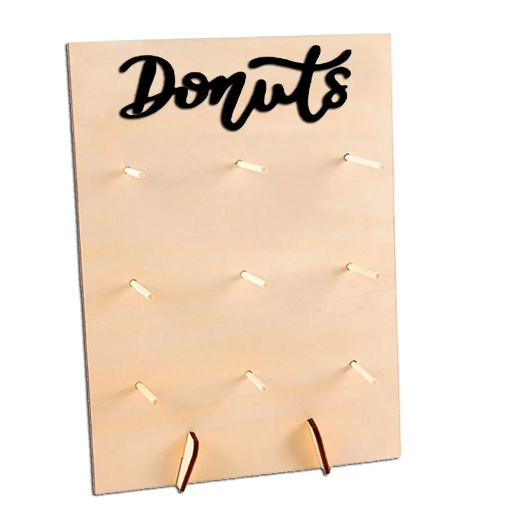 Home Dessert Ornaments Display Wooden Board/Rack