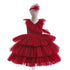 Kids Girls Fluffy Tiered Tulle Bridesmaid Party Dresses childrensterritory