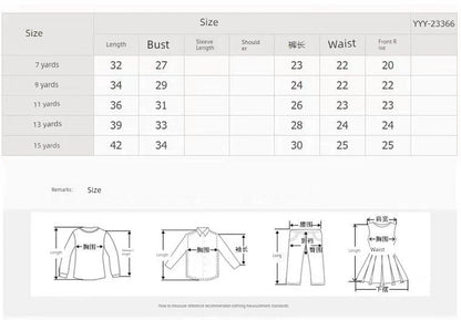 2PCS/Set Sleeveless Clothing Set for Kids Girls