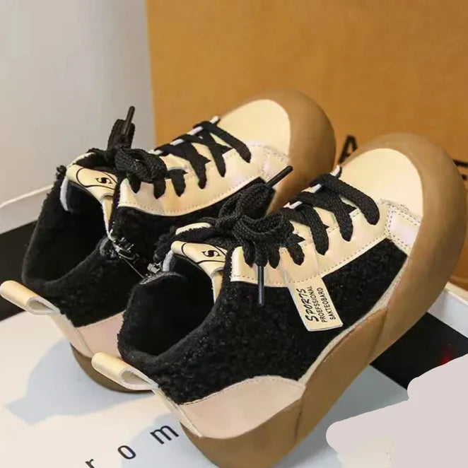 Kids Girls High Top Warm Sneakers New Collection childrensterritory