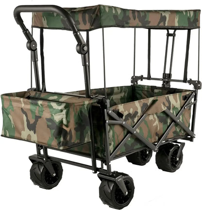 Collapsible Wagon Carts with Removable Canopy
