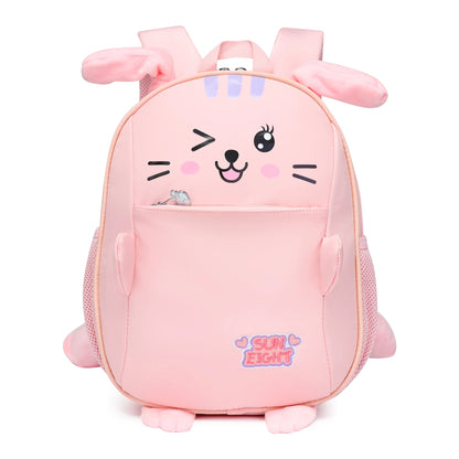 Rabbit Pattern Kids School Backpack Luggage Bag