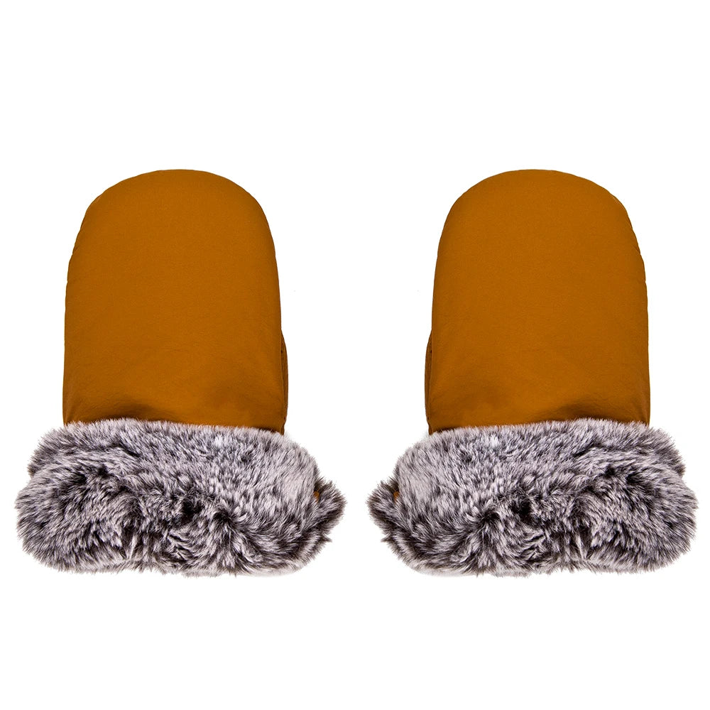 Waterproof Cute Bear Design Warm 1 Pair Stroller Gloves childrensterritory