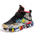 Cartoon Graffiti Pattern Sports Shoes for Kids Unisex childrensterritory