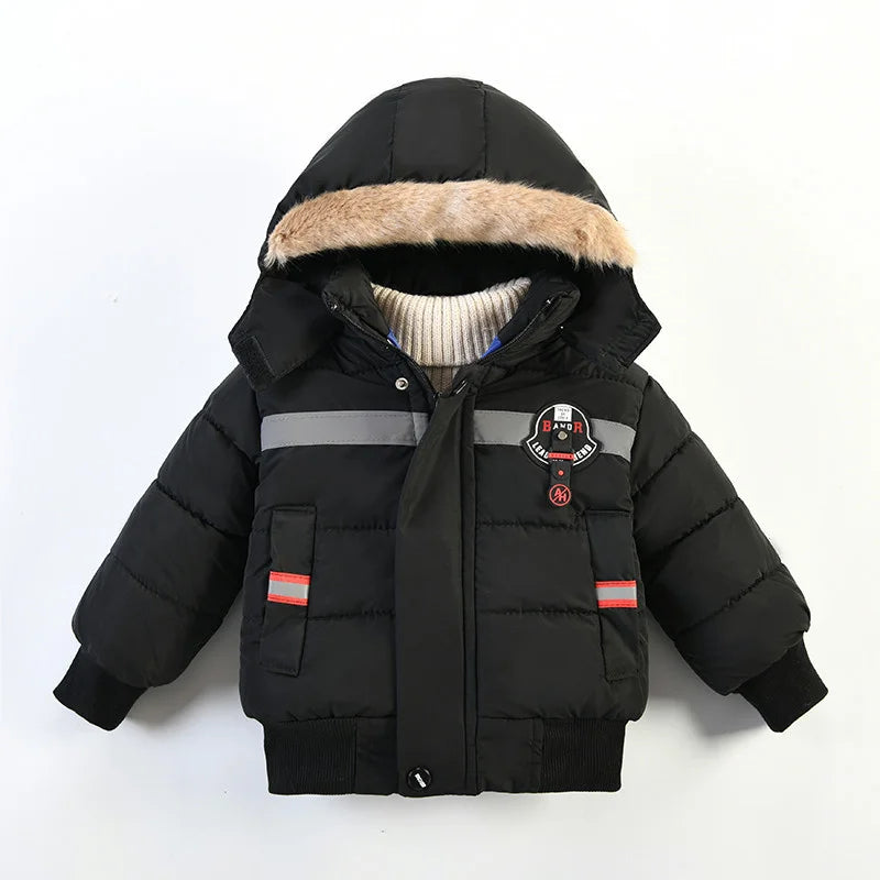 Baby Boys &amp; Girls Warm Casual Hooded Jacket
