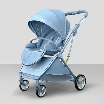 High Landscape Luxury Baby Stroller with Egg-Shaped Seat childrensterritory