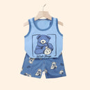 2PCS Cotton T-Shirts and Shorts Set for Toddler Boys Girls childrensterritory