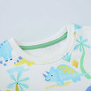 Kids Boys Cartoon Dinosaurs Print Cotton Sweatshirts childrensterritory