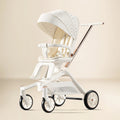 High View Portable Travel Stroller for Babies With 360°Swivel Seat