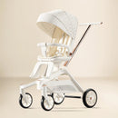 High View Portable Travel Stroller for Babies With 360°Swivel Seat