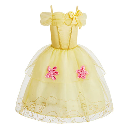 Kids Girls Disney Princess Dresses for Halloween Christmas