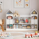 Kids' Large Castle Design Bookshelf and Toy Organizer