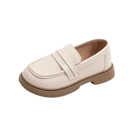 Kids Girls/Boys Round-toe Leather Shoes for Party childrensterritory