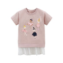 Kids Girls' Casual Print Cotton Dresses for Summer childrensterritory