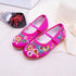 Embroidery Design Soft Leather Shoes For Girls childrensterritory