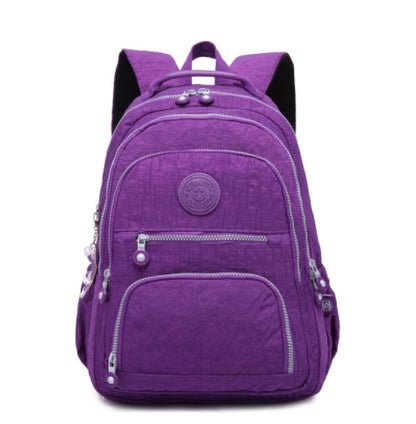 Teenage Girls Casual Large Nylon School Backpack childrensterritory