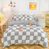 3/4-piece Cartoon Floral Print Soft Bedding Set For Home childrensterritory