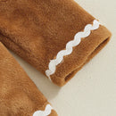 Baby Girls Bow Lace Design Winter Dresses