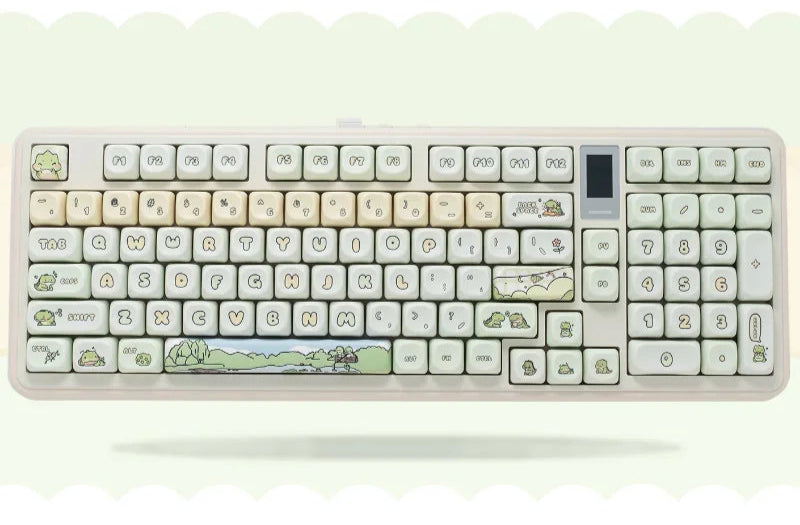 Wireless Customized Cute Cartoon Mechanical Keyboard childrensterritory