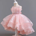 Flower Sequin Design Fluffy Princess Dresses For Girls childrensterritory