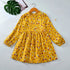 Kids Girls Long Sleeve Floral Party Dresses childrensterritory