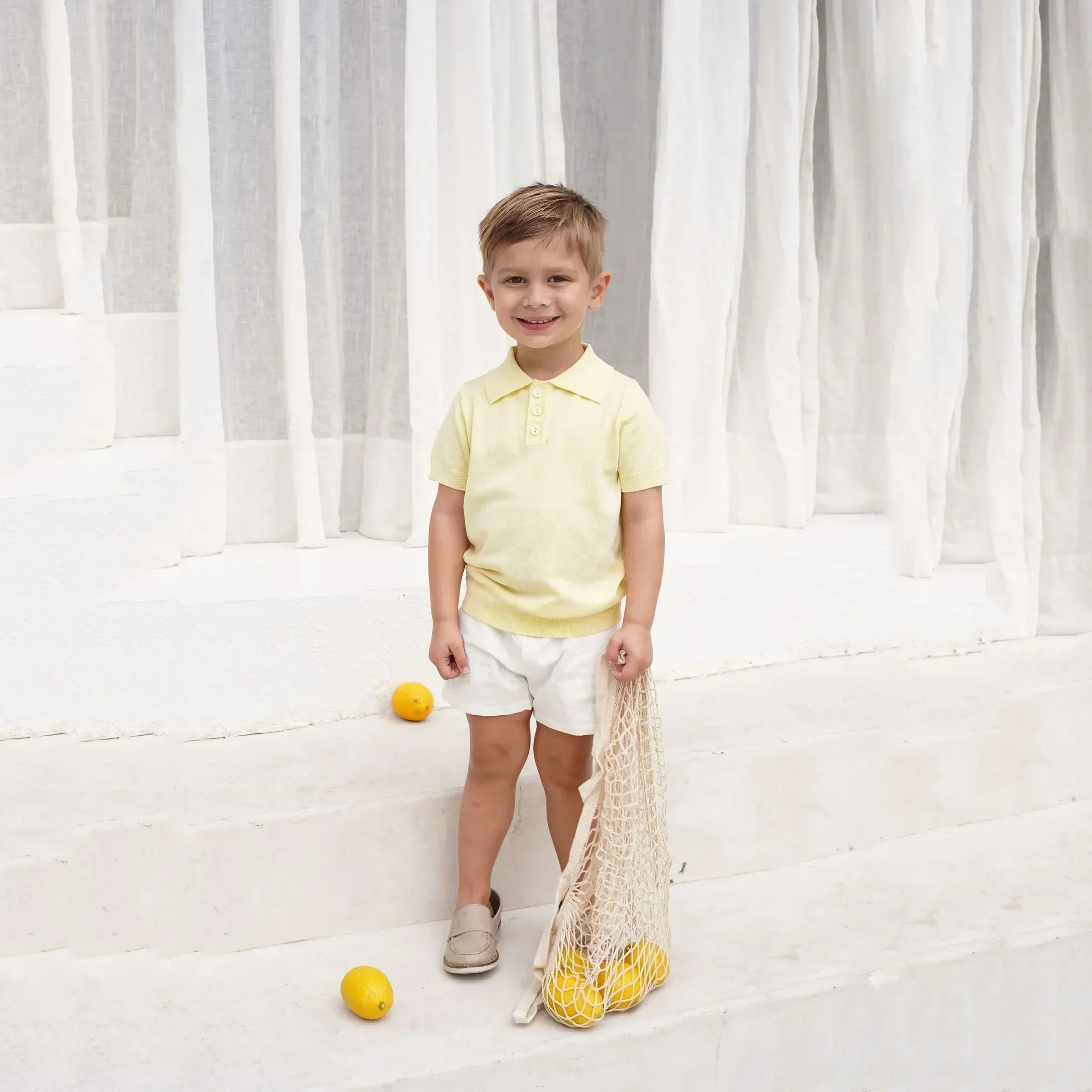 Collar Design Summer Casual Family Matching Outfits