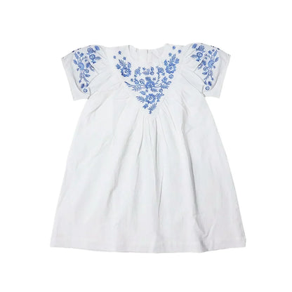 Embroidery Design Cotton Matching Clothing Set childrensterritory