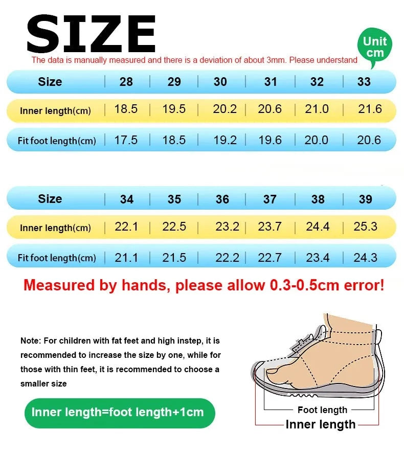 Kids Anti-slippery Leather Sneakers for Boys and Girls childrensterritory
