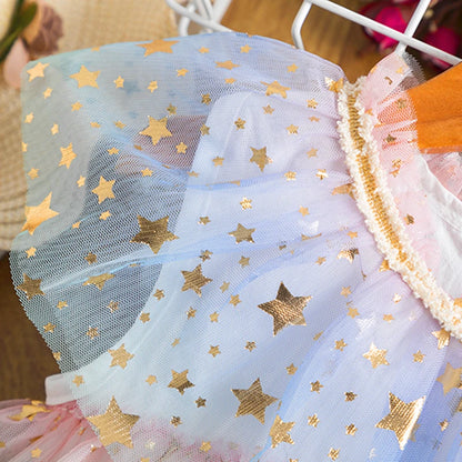 Kids Girls Sequin Rainbow Prom/Birthday Princess Dresses childrensterritory
