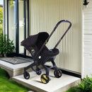 Lightweight and Foldable 4-in-1 Baby Stroller, Car Seat Compatible childrensterritory