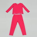 Full Sleeves Solid Colour Kids Night Outfit childrensterritory