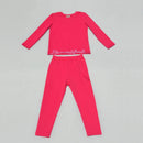 Full Sleeves Solid Colour Kids Night Outfit childrensterritory