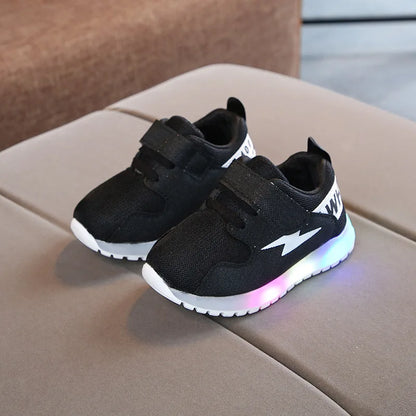 Breathable Kids Luminous Tennis Sports Shoes childrensterritory