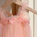 Little Girls 3D Flower Design Tutu Princess Dresses for Summer childrensterritory
