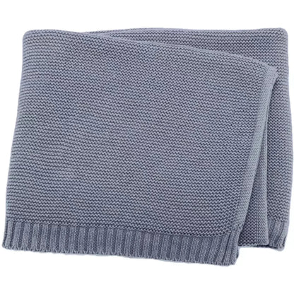 Personalized Name Embroidered Knitted Baby Blanket childrensterritory