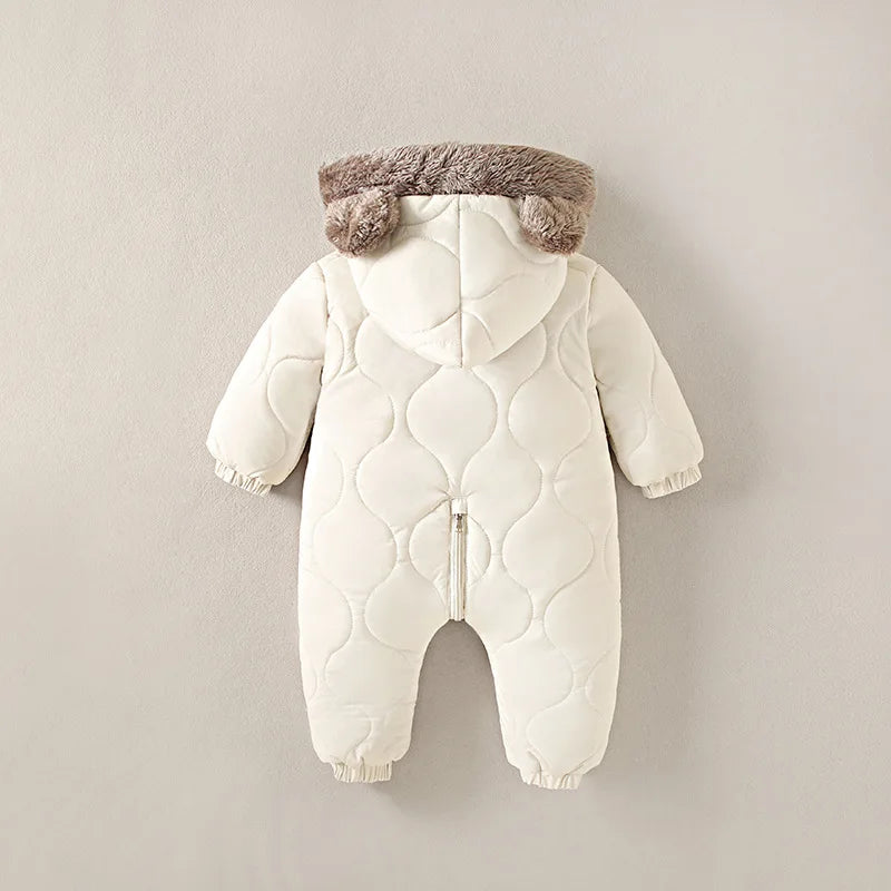 Baby Kids Long-Sleeved Casual Winter Jumpsuits