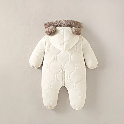 Baby Kids Long-Sleeved Casual Winter Jumpsuits